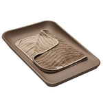 Housse Leander Waskussentopper pour Matty Woodland Mocca
