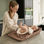 Housse de matelas à langer Leander pour Matty Woodland Clay