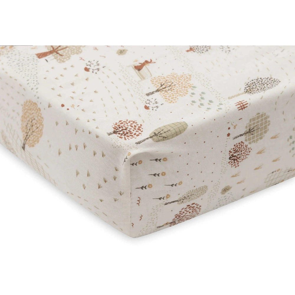 Drap-housse Jollein en jersey 70/75x140/150 cm - Tiny Park