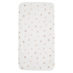 Jollein - Drap-housse en jersey 70/75x140/150cm - Animal Friends