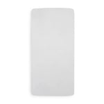 Drap-housse Jollein pour lit bébé 60x120 cm - jersey - blanc