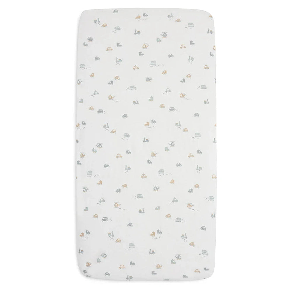 Jollein Drap-housse jersey 70/75x140/150 cm - On The Go