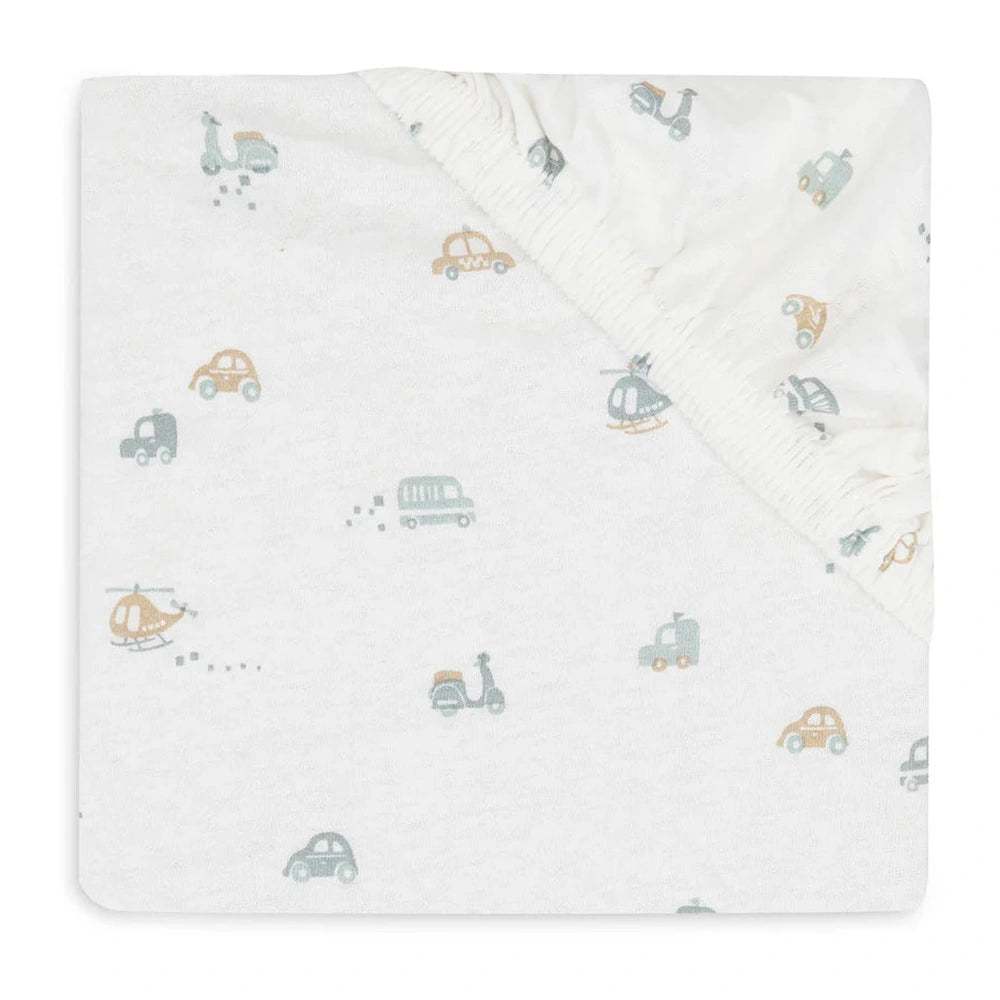 Jollein Drap-housse jersey 70/75x140/150cm - On The Go