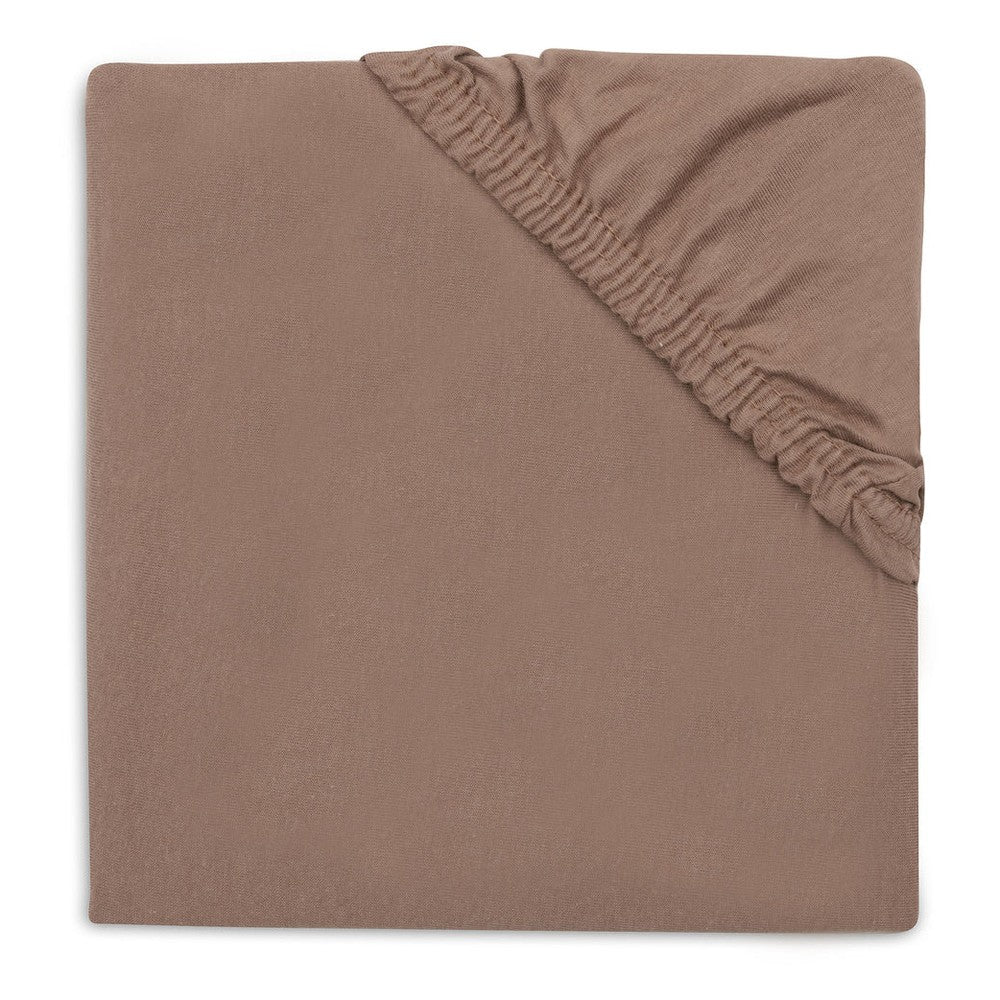 Jollein drap-housse en jersey 75x95Cm - Café au lait