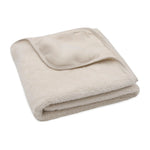 Jollein - Couverture de berceau 75x100cm - Basic Jersey/Sherpa - Avoine
