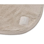 Couverture Jollein Basic Jersey/Sherpa 100x150cm - Sable chaud