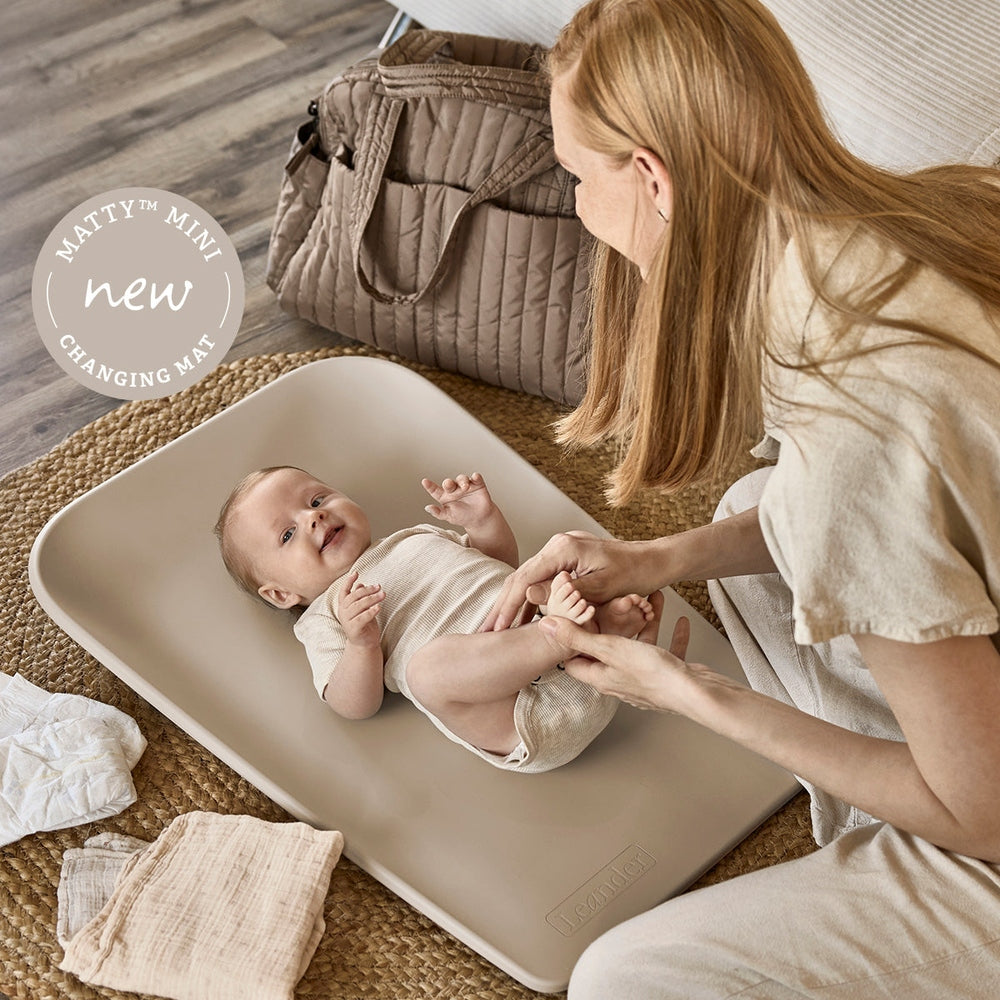 Leander Matty MINI matelas à langer Cappuccino