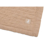 Jollein Couverture de berceau en hydrophile 75x100cm Jacquard Biscuit