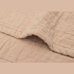 Jollein Couverture de berceau en gaze de coton 75x100cm Jacquard Biscuit