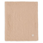 Couverture de berceau en tissu hydrophile Jollein 75x100cm Jacquard Biscuit