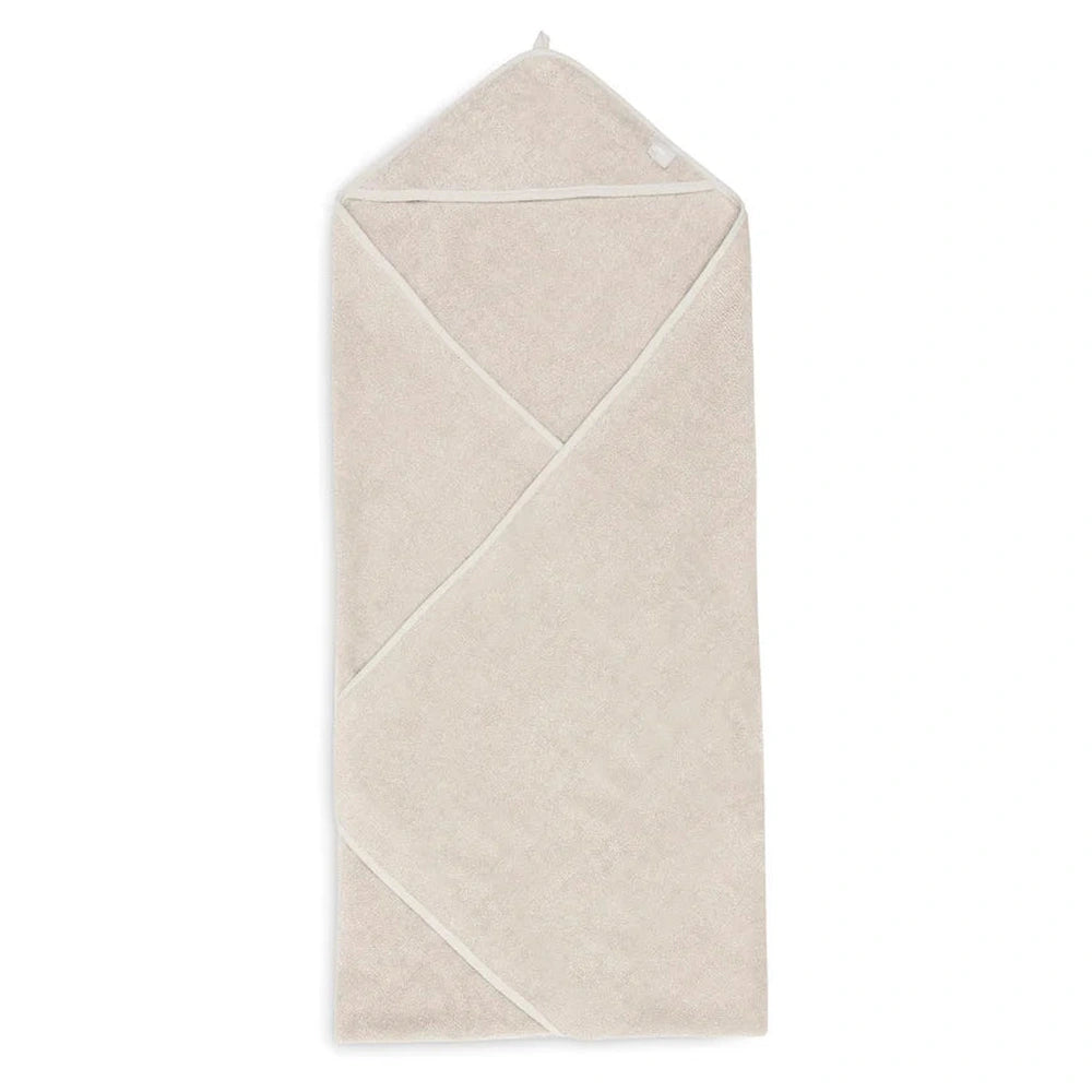 Jollein Cape de bain en éponge - 100x100cm - Nougat