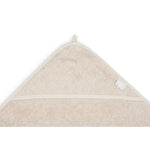 Jollein Cape de bain en éponge - 100x100cm - Nougat