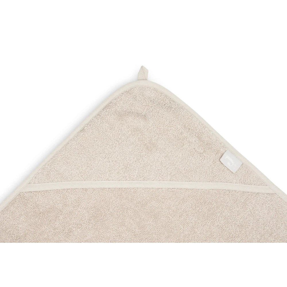 Jollein Cape de bain en éponge - 100x100cm - Nougat