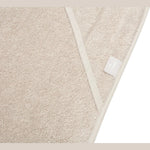 Jollein Cape de bain en éponge - 100x100cm - Nougat