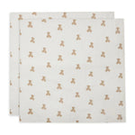 Jollein 2 langes hydrophiles 115x115 - Teddy Bear
