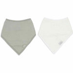 Jollein Bavoir bandana - Vert olive/ocre 2-pack