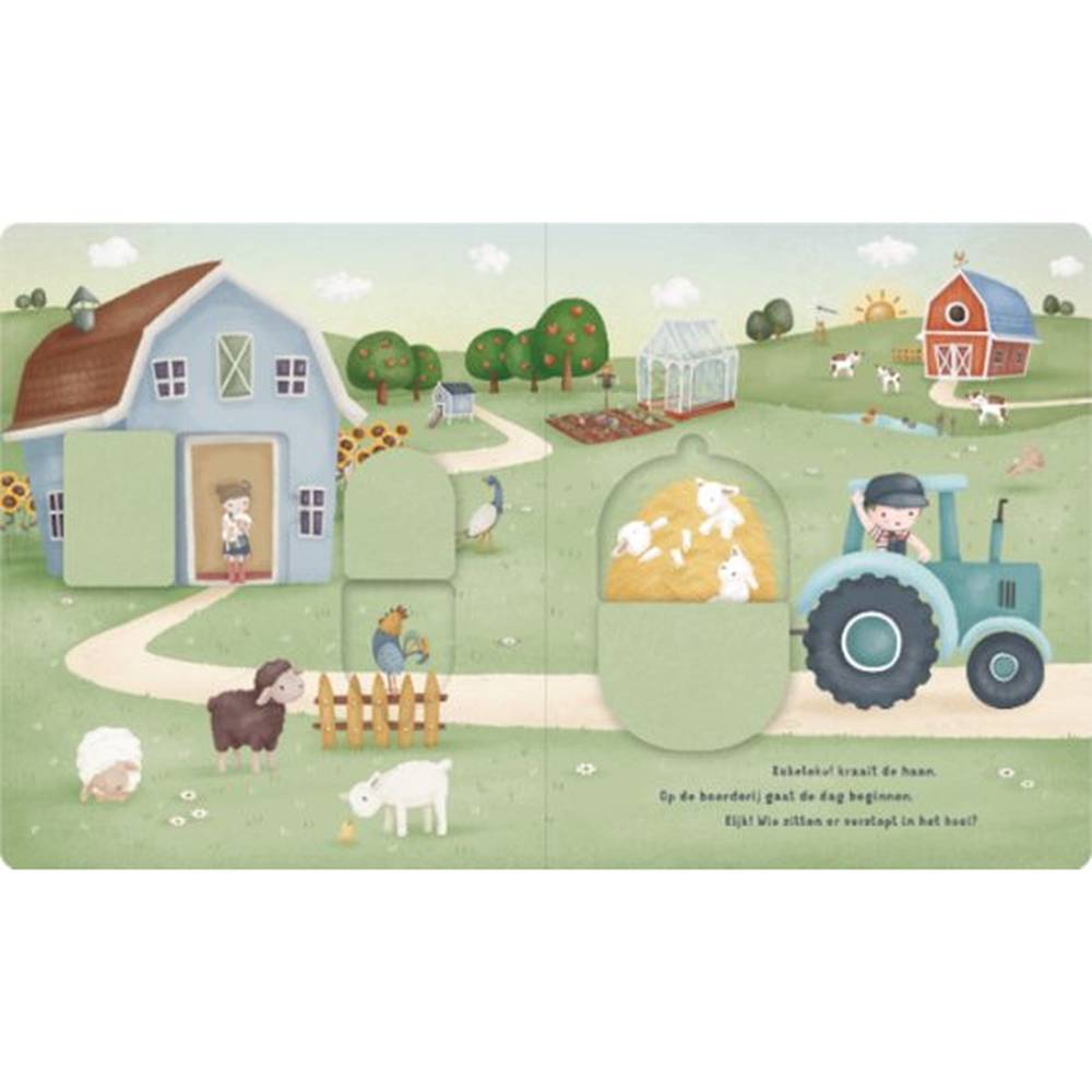 Little Dutch Livre pour enfants - Mon livre à volets Ferme