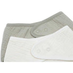Jollein bavoir bandana - vert olive/écru lot de 2