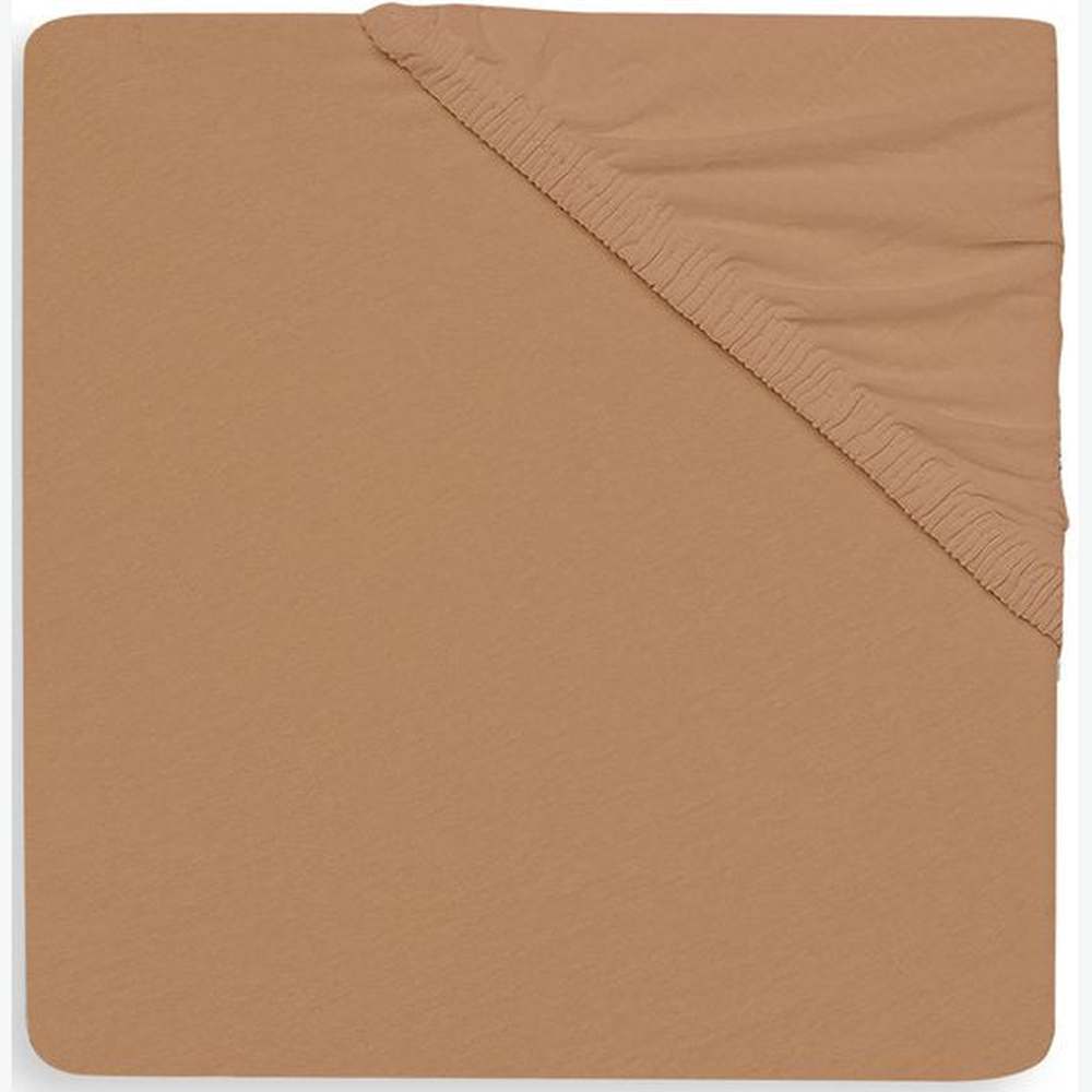 Jollein drap-housse jersey 75x95cm - Biscuit