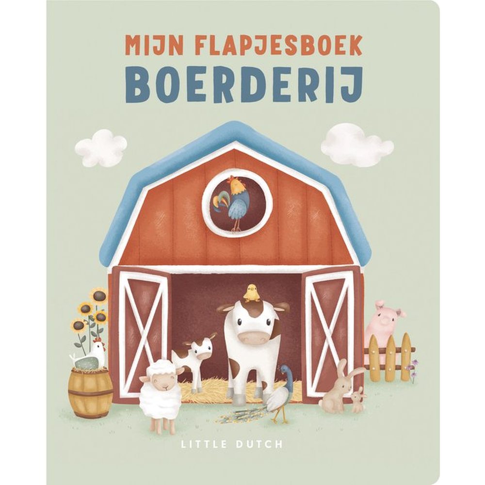 Little Dutch Livre pour enfants - Mon livre à volets Ferme
