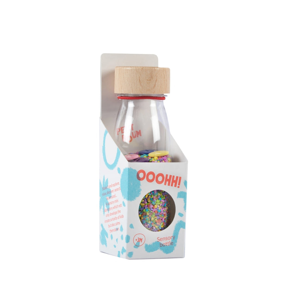 Petit Boum Bouteille sensorielle Boutons