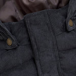 Veste puffer en velours côtelé En Fant - bleu
