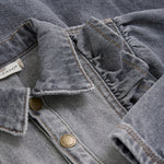 En Fant Robe en denim - gris clair