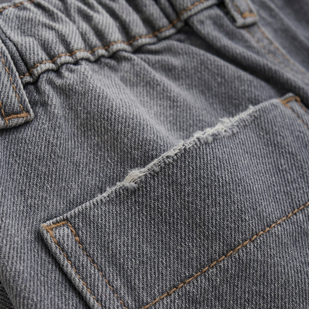 En Fant Pantalon en denim - gris clair