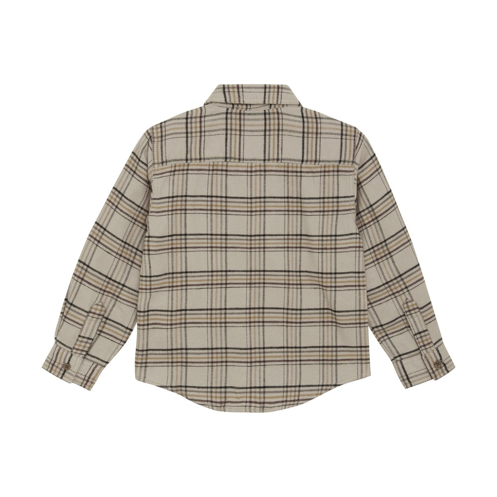 Chemise En Fant à carreaux - carreaux/beige
