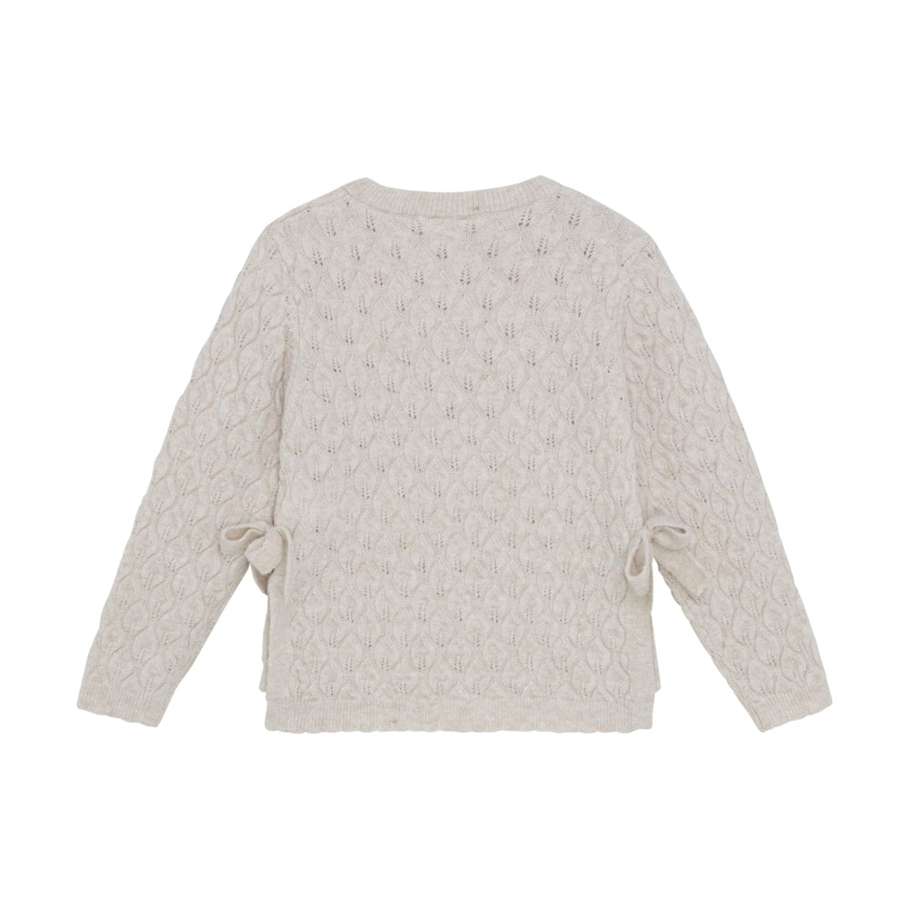 Minymo Pull-over en maille - Gris fumée