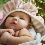 Elodie Details Cape de bain - Rayures Candy