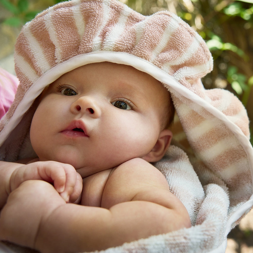 Elodie Details Cape de bain - Rayures Candy