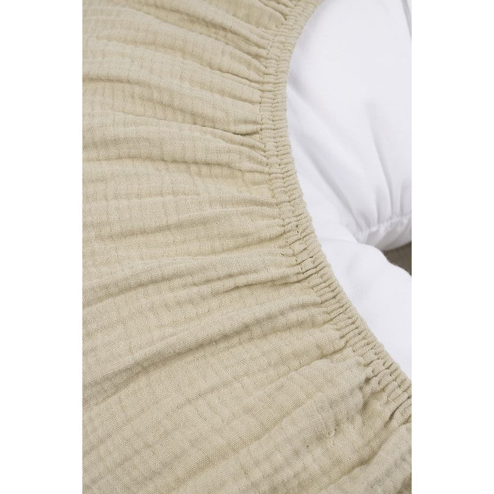 Housse Meyco pour coussin d’allaitement/de grossesse - hydrofile/tetra - Sable