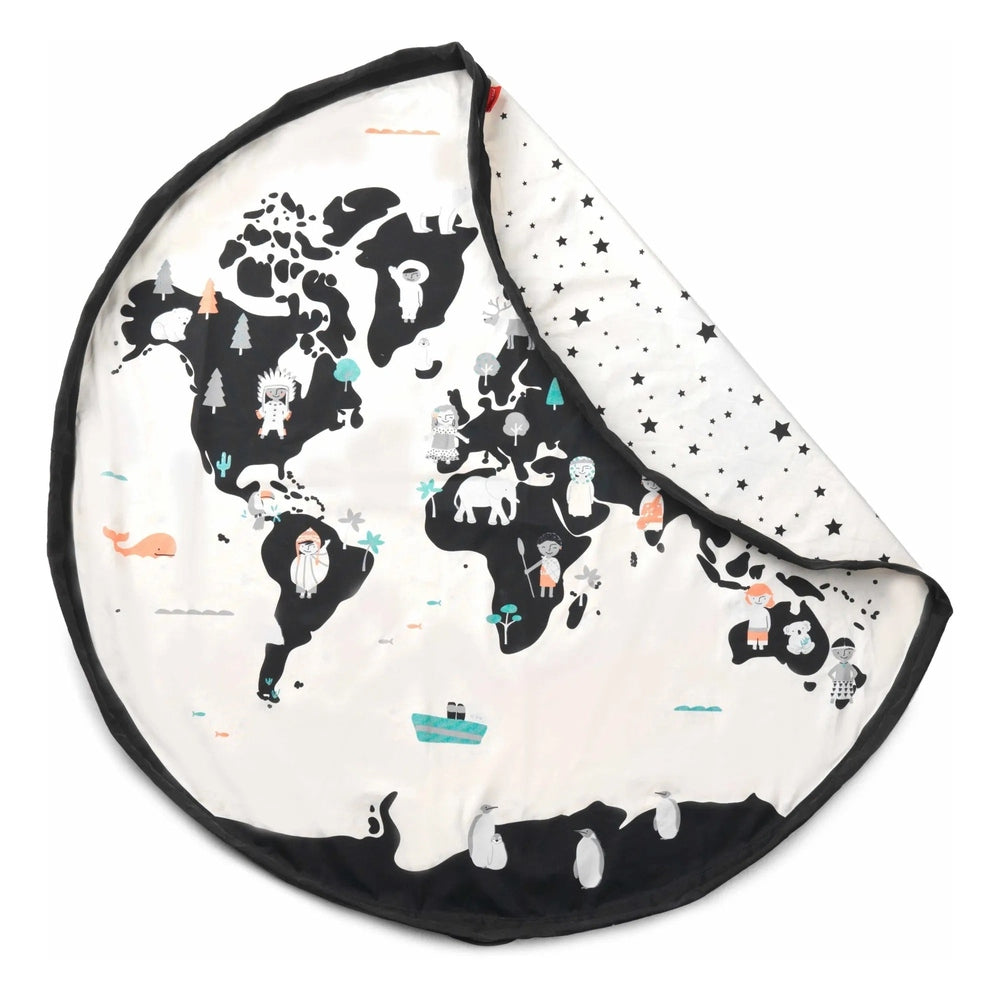 Play & Go Worldmap/Stars Sac de rangement - Tapis de jeu