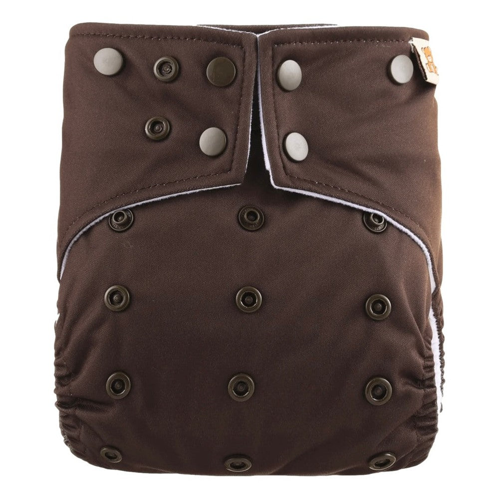 Happy Bear Couche pocket lavable - Moka