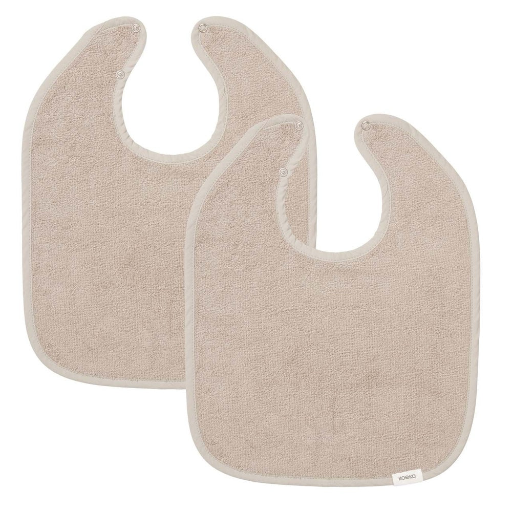 Koeka lot de 2 bavoirs - Dijon Daily Clay