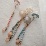 Mushie attache-tétine - Eva Stone