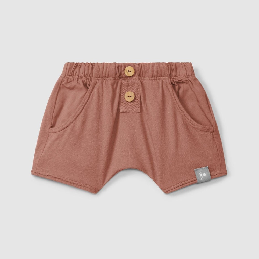 Shorts ajustés terracotta