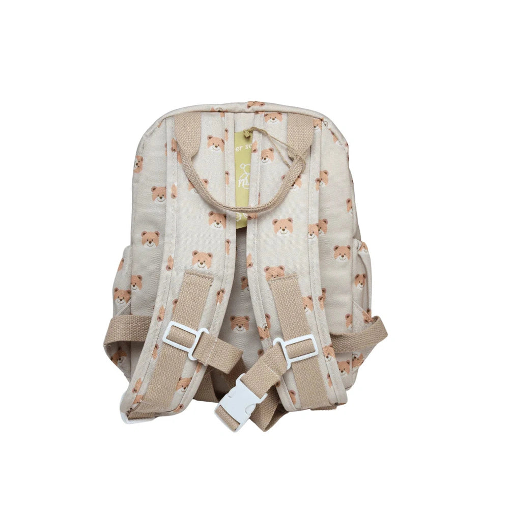 Mabebi petit sac à dos ours beige
