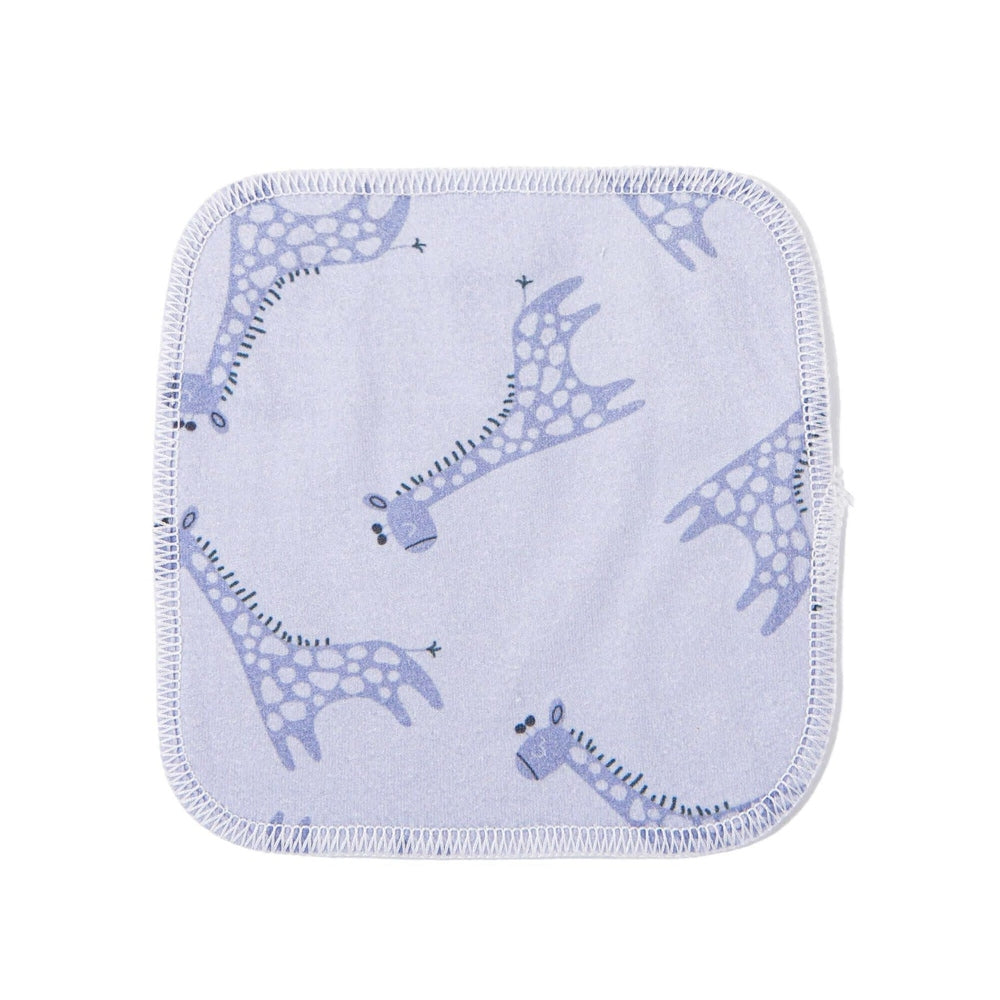 Lot de 10 lingettes bébé Happy Bear - Girafe bleue