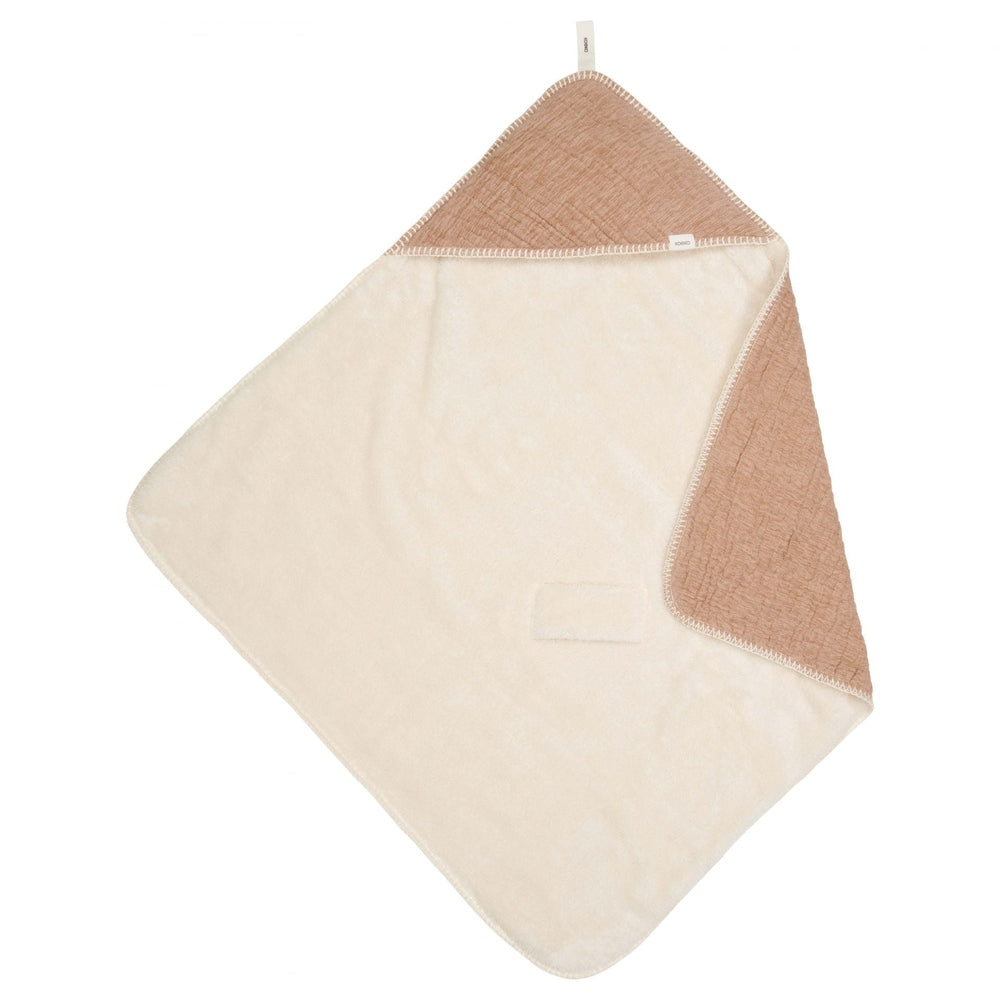 Koeka Couverture d’emmaillotage Teddy Rivoli - café | Couverture enveloppante