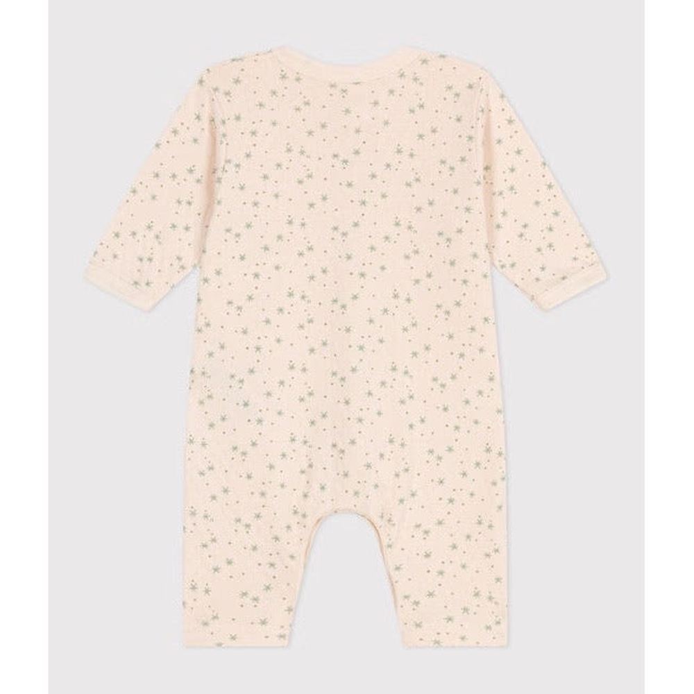 Petit Bateau Grenouillère bébé en coton à imprimé étoiles