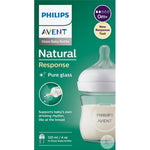 Biberon Avent Natural 3.0 Response 120 ml en verre