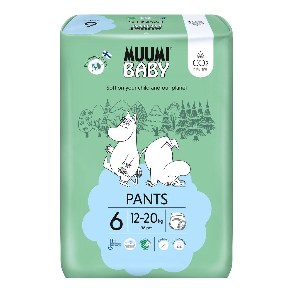 Muumi Baby couches-culottes taille 6, 36 pièces, 12-20 kg