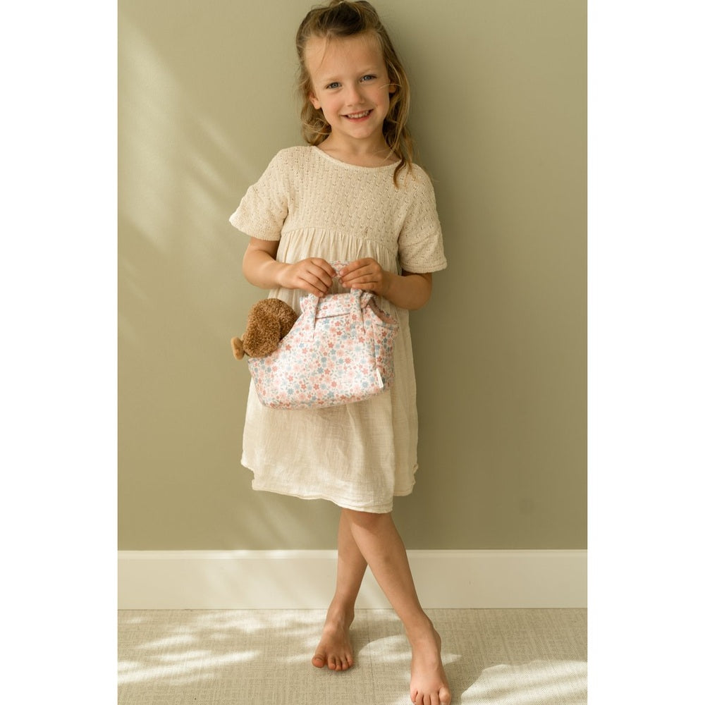 Little Dutch Chien en peluche avec sac de transport