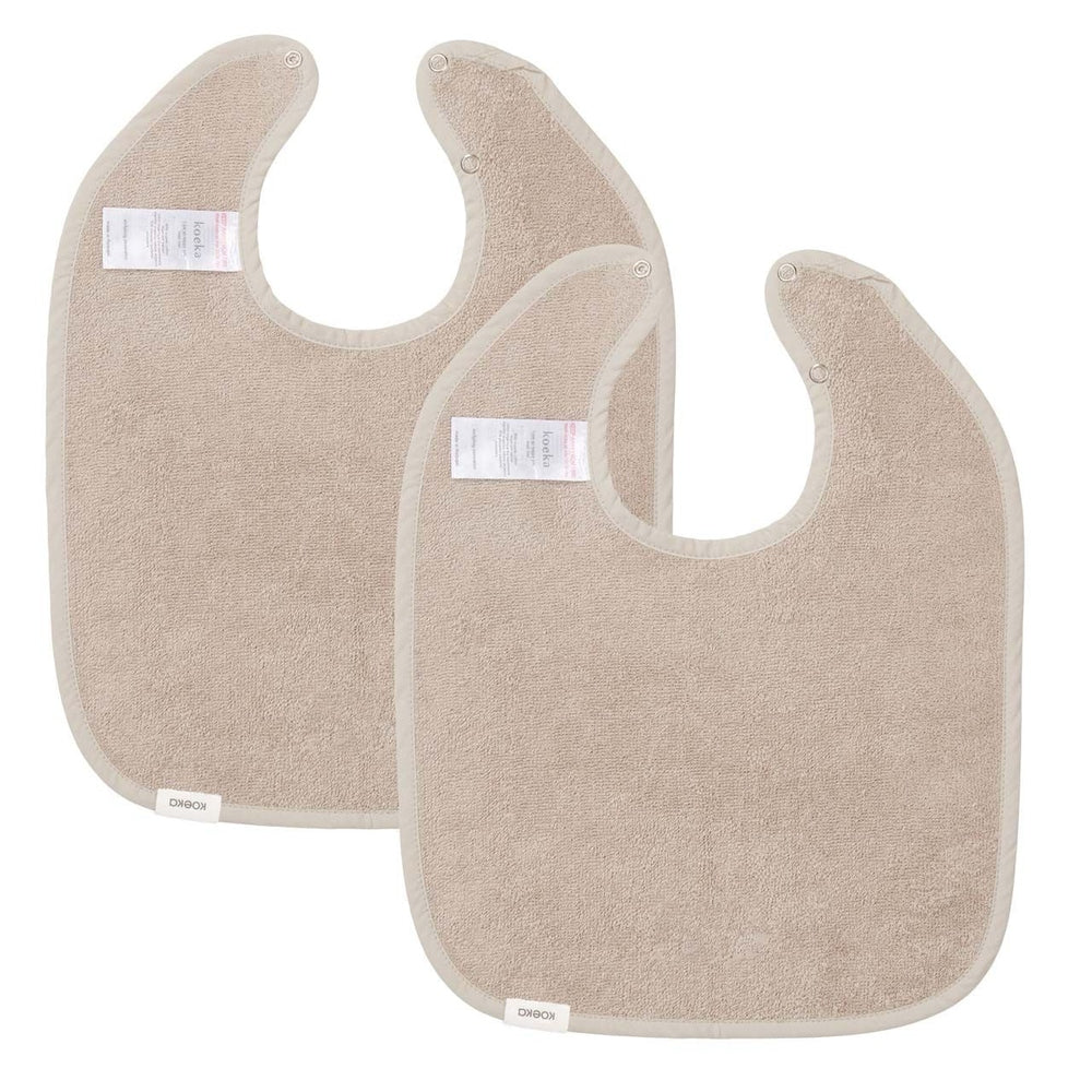 Koeka lot de 2 bavoirs - Dijon Daily Clay