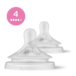 Tétines Philips Avent Natural Response 4 à débit rapide – lot de 2