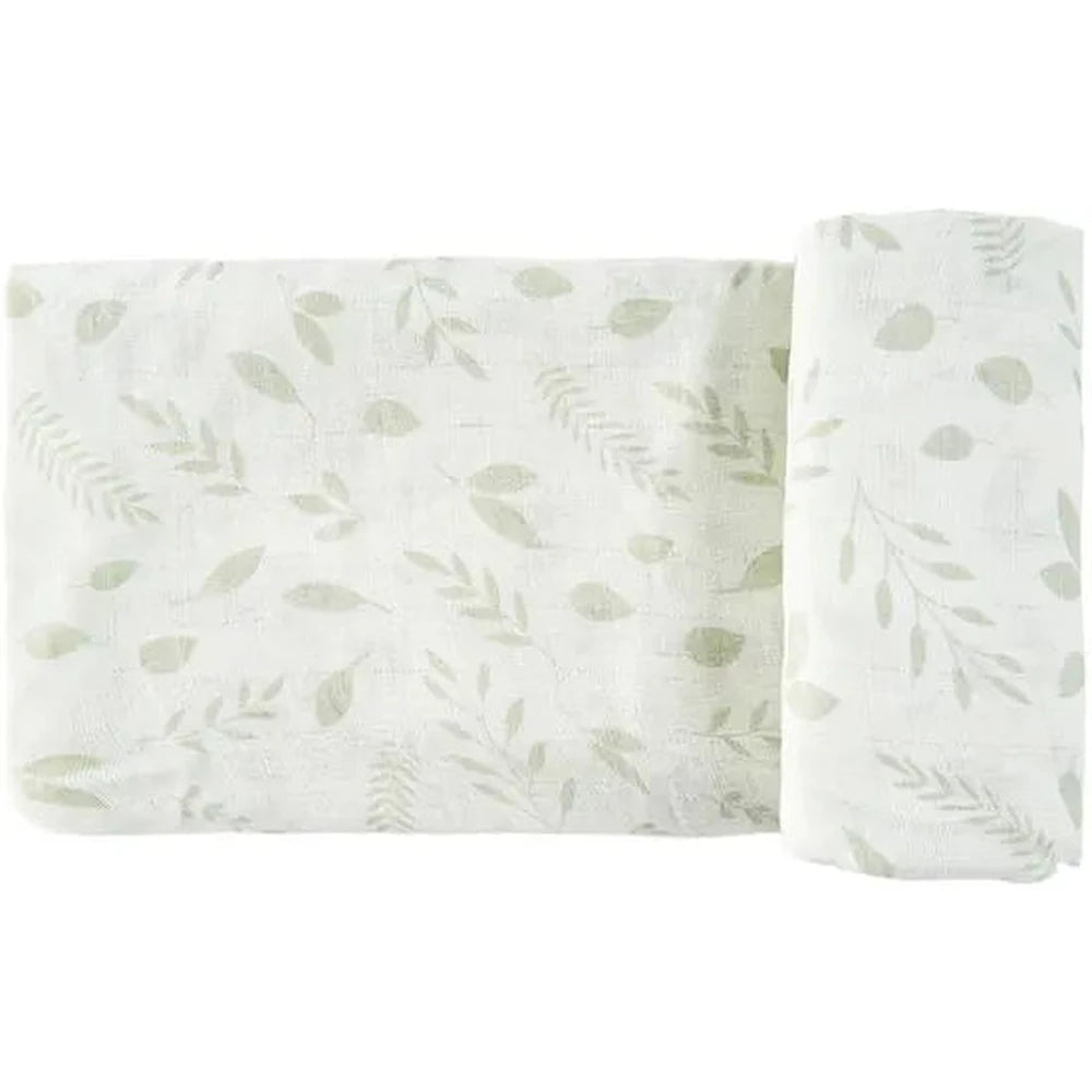 Happy Bear Lange hydrofyle / lange d’emmaillotage en coton 120x120 - Botanique
