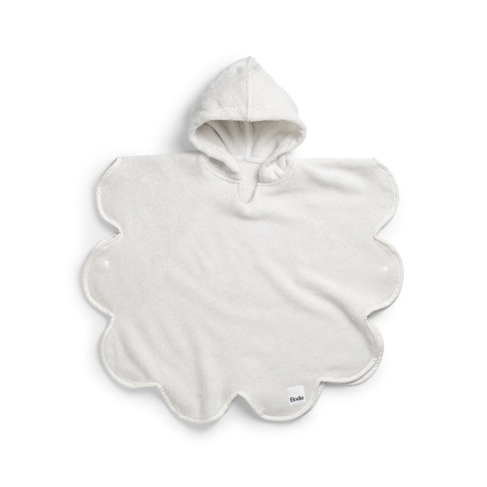 Elodie Details cape de bain bébé - Vanilla White - taille unique - Elodie Details