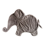Dimpel Oscar Moppie 82 cm - gris-brun | Doudou XL / petite couverture Dimpel